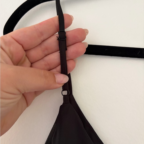 a new day Black V-Neck Slip Top - Picture 3 of 4